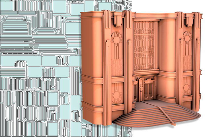 Unwrella hard-surface automatic unwrapping for Autodesk 3ds Max and Maya Unwrella hard-surface automatic unwrapping for Autodesk 3ds Max and Maya