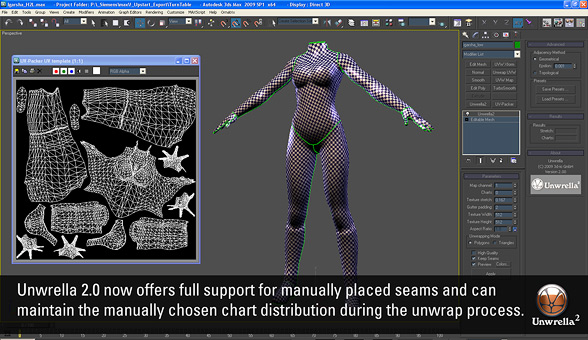 Unwrella 2 Seams support